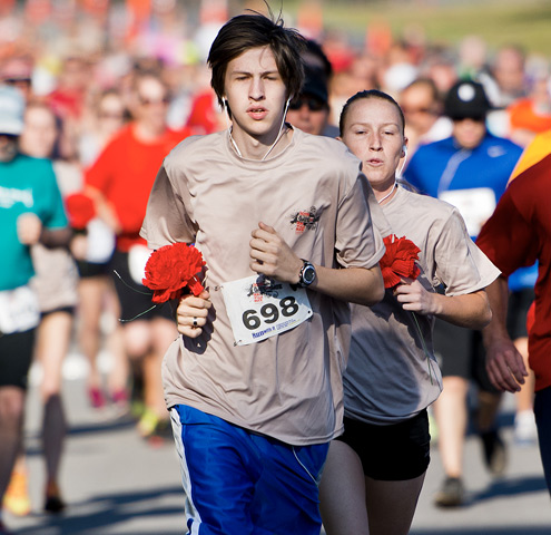 Runners at the Starting Line